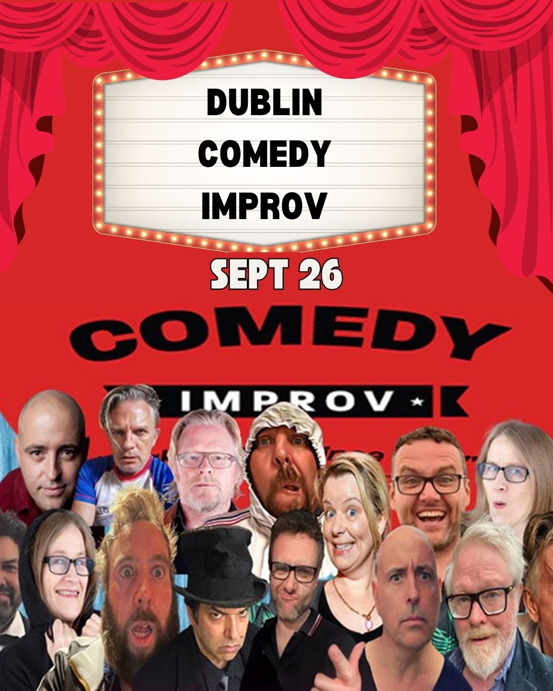 Dublin Comedy Improv - Lucan - Sept 26