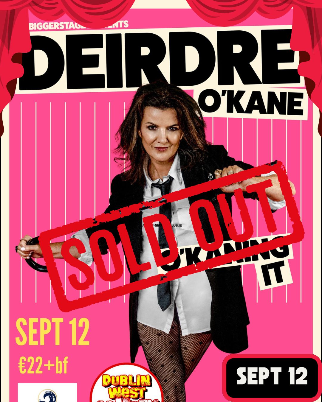 Deirdre O'Kane - Lucan - Sept 12