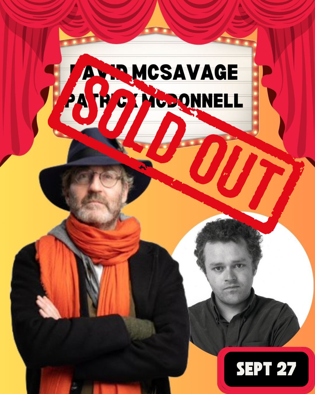 David Mc Savage - Palmerstown House Pub - Sept 27