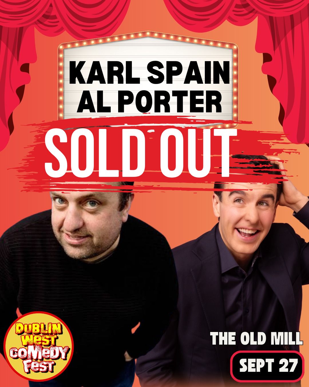 Karl Spain & Al Porter - Tallaght - Sept 27